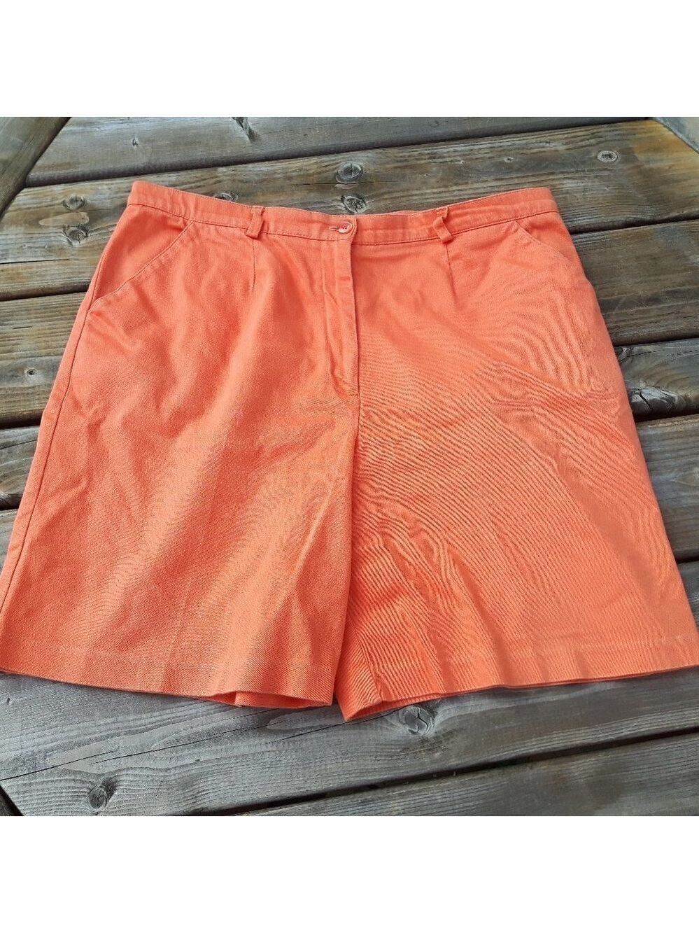 TRIBAL Stretch Coral Bermuda Shorts Women's Size 14